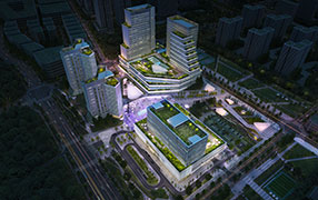 [Winner] Pyeongtaek Brain City Medical Complex Town