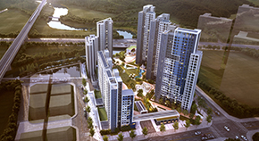 Namwonju Station A3BL + Naepo New city RM-5BL Public Housing Design Competition