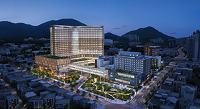 Feasibility Study and Master Plan Development for the New Smart Chonnam National University Hospital